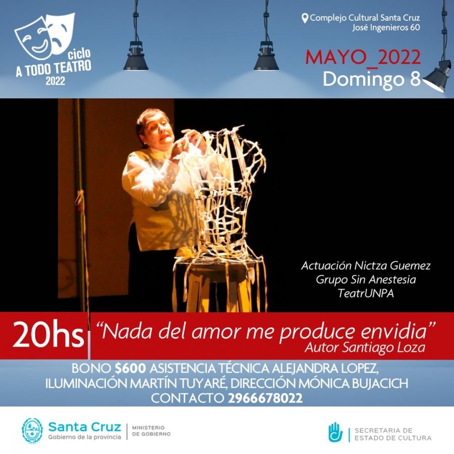 Nictza Güemes subirá a escena en el ciclo “A Todo Teatro”