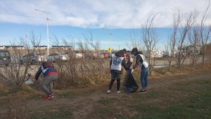 #AccionesVerdes: la jornada de Plogging reunió más de 60 bolsas de consorcio y chatarra