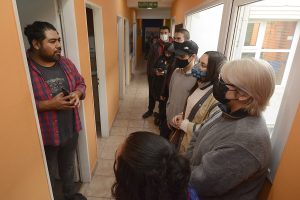 Estudiantes de la Unidad Académica Río Gallegos de la UNPA visitaron LU14 Radio Provincia