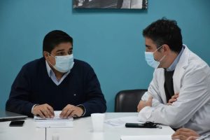 Salud concretó jornada de trabajo con autoridades del Hospital SAMIC