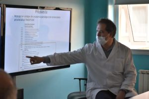 Salud concretó jornada de trabajo con autoridades del Hospital SAMIC