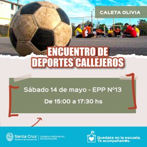 Encuentro de Deportes Callejeros: se realizará este sábado en distintas localidades de la provincia