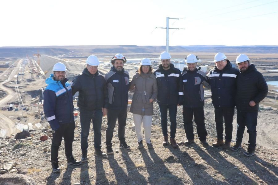 “Santa Cruz Avanza”: Concretaron visita a la Represa Jorge Cepernic