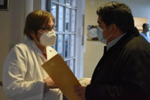 Salud recorrió el puesto sanitario La Esperanza y la Unidad Comunitaria de Salud Familiar Formenti