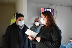 Salud recorrió el puesto sanitario La Esperanza y la Unidad Comunitaria de Salud Familiar Formenti