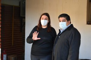 Salud recorrió el puesto sanitario La Esperanza y la Unidad Comunitaria de Salud Familiar Formenti
