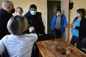 Autoridades de Salud realizaron relevamiento en El Chaltén