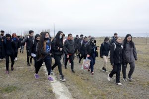 El Instituto “Dra. Elsa Barbería" realizó la tercera clase “Conociendo Malvinas en Escalas” en el Aeroclub Río Gallegos