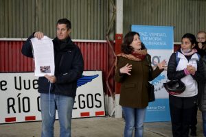El Instituto “Dra. Elsa Barbería" realizó la tercera clase “Conociendo Malvinas en Escalas” en el Aeroclub Río Gallegos