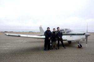 El Instituto “Dra. Elsa Barbería" realizó la tercera clase “Conociendo Malvinas en Escalas” en el Aeroclub Río Gallegos