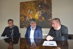 Importante entrega de aportes a la Federación Santacruceña de Vóley