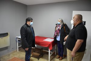 Salud coordina acciones con AsPeDi en Río Gallegos