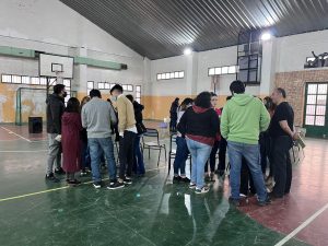 Se realizaron jornadas de reflexión sobre el rol de los auxiliares docentes en colegios secundarios