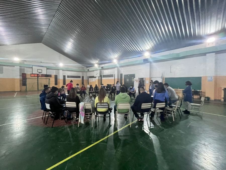 Se realizaron jornadas de reflexión sobre el rol de los auxiliares docentes en colegios secundarios