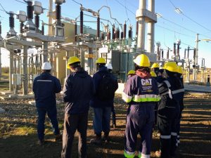Estudiantes de la EICO realizaron recorrido por la Estación Transformadora de Servicios Públicos