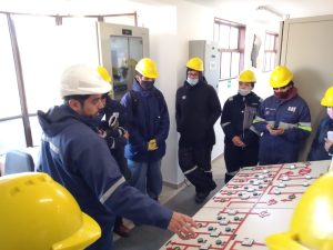 Estudiantes de la EICO realizaron recorrido por la Estación Transformadora de Servicios Públicos