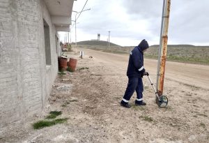 Comenzaron las obras de instalación de gas en Puerto Deseado