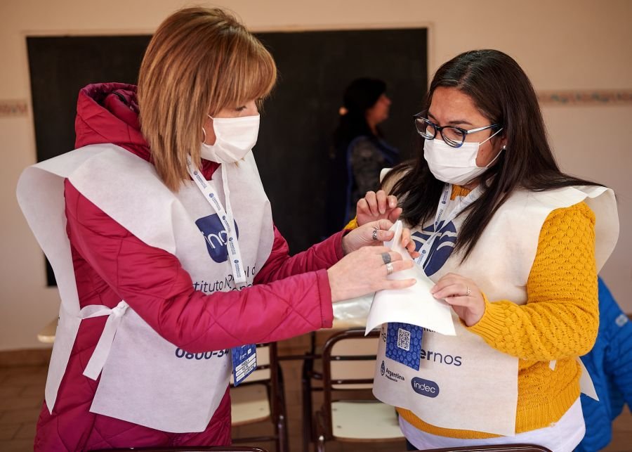 Censo 2022: Trabajan en la etapa de recupero en Santa Cruz