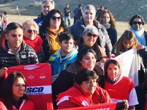 El Gobierno de Santa Cruz acompañó la inauguración de la cancha del Club Olimpia Jrs.