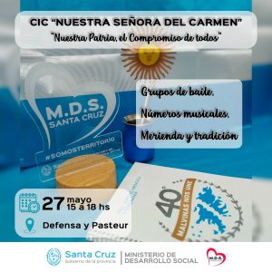 Mes de la Patria: Celebramos el 25 de mayo Todxs Juntxs