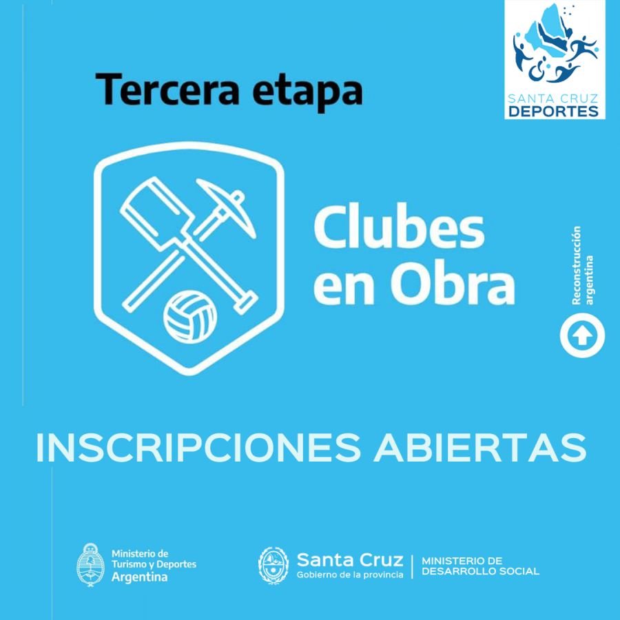 Se realiza el primer llamado para una nueva etapa de Clubes en Obra