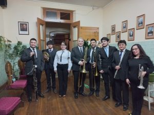 La Escuela Provincial de Música Re Si participó en concierto en Chile