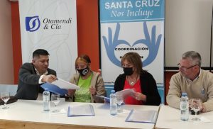 Se concretó la firma de convenio que promueve la inclusión laboral